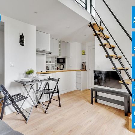 Ferienwohnung Studio Mezzanine 3-4 Pers Tout Equipe Wifi Montreuil  Exterior foto