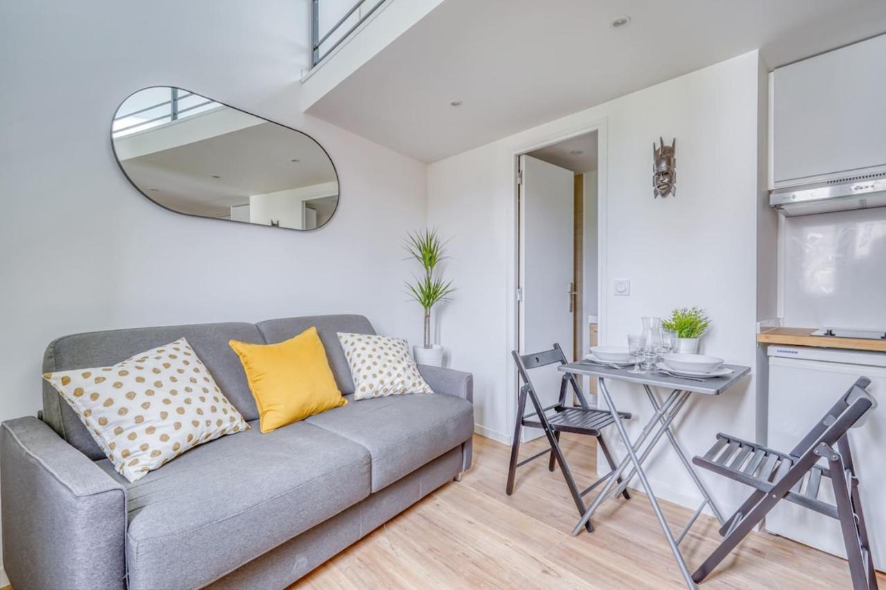 Ferienwohnung Studio Mezzanine 3-4 Pers Tout Equipe Wifi Montreuil  Exterior foto