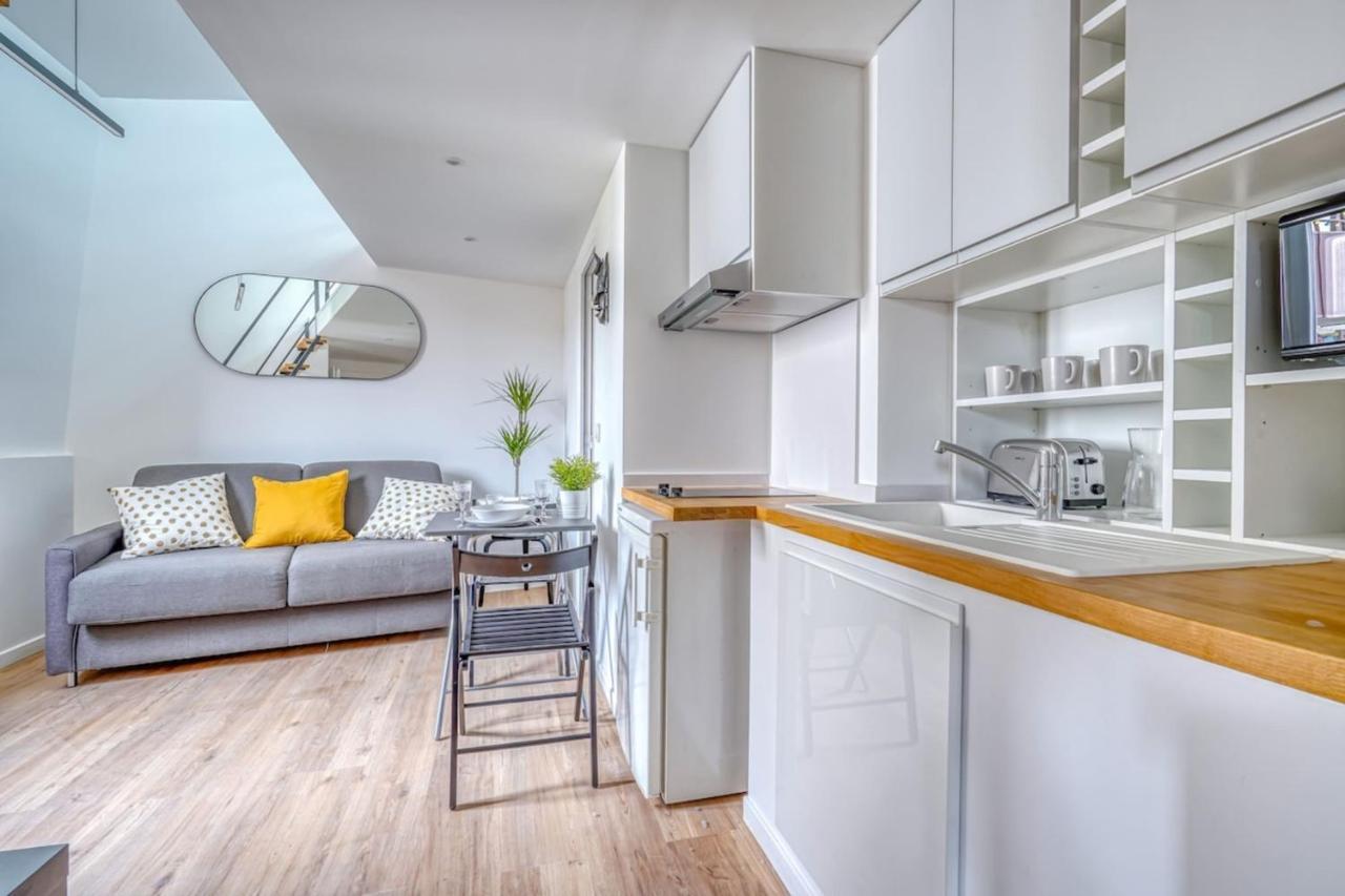 Ferienwohnung Studio Mezzanine 3-4 Pers Tout Equipe Wifi Montreuil  Exterior foto